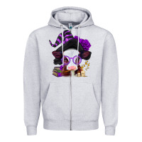 Heather Grey halloween baby calf Zipper Hoodie - Jasminsmagicworld