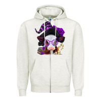 Oatmeal Heather halloween baby calf Zipper Hoodie - Jasminsmagicworld
