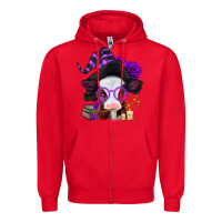 Red halloween baby calf Zipper Hoodie - Jasminsmagicworld