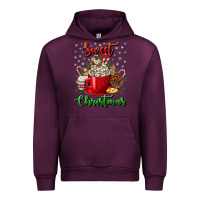 Mauve Wine Sweet christmas Urban Hoodie - NancyCooperArtShop