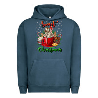 Pigment Midnight Navy Sweet christmas Urban Hoodie - NancyCooperArtShop
