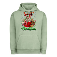 Pigment Oil Green Sweet christmas Urban Hoodie - NancyCooperArtShop