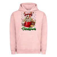 Pigment Salmon Sweet christmas Urban Hoodie - NancyCooperArtShop