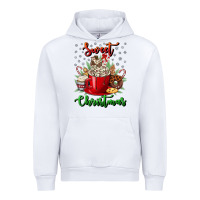 White Sweet christmas Urban Hoodie - NancyCooperArtShop