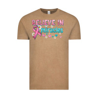 Vintage Coffee believe in miracles with ribbon Vintage Tee - HRA Design Shop