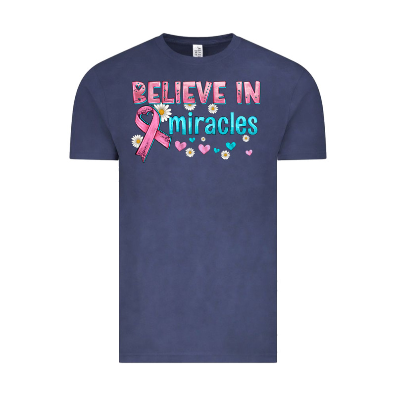 Believe In Miracles With Ribbon Vintage Tee by HRA Design Shop | Teevron
