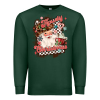 Sports Green western howdy christmas Premium Sweatshirt - MaliasSmallBusiness