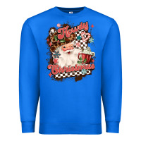 True Royal western howdy christmas Premium Sweatshirt - MaliasSmallBusiness