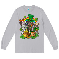 Moon Dust little cows and st patricks party Long Sleeve Tee - AdoDesignShop