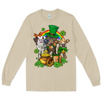 Mushroom little cows and st patricks party Long Sleeve Tee - AdoDesignShop