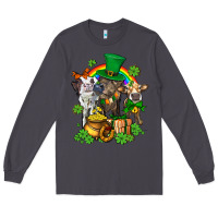Smoke little cows and st patricks party Long Sleeve Tee - AdoDesignShop