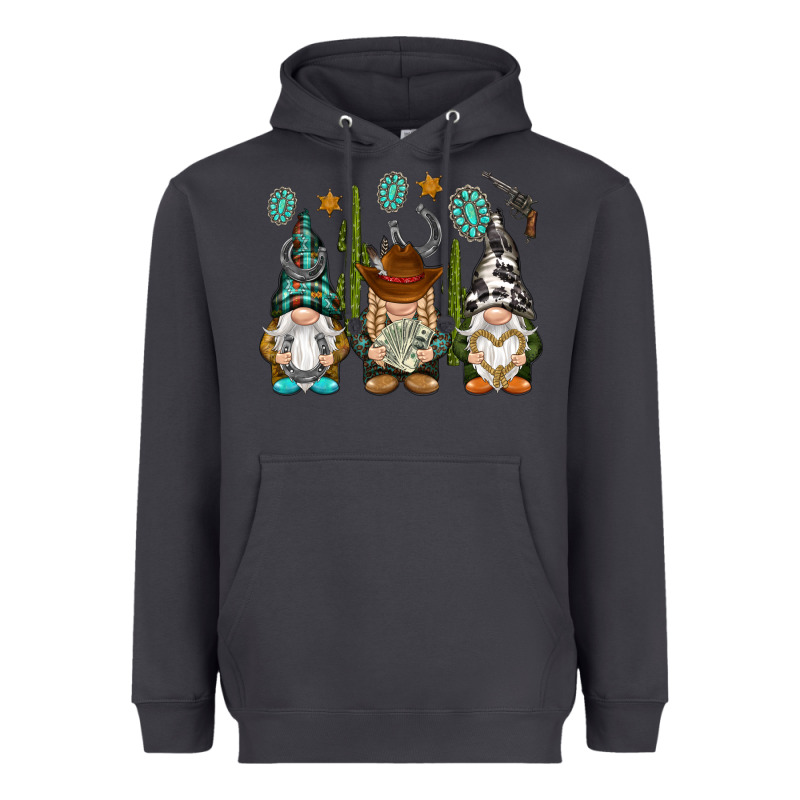Western Gnomies Heavyweight Hoodie by NancyCooperArtShop | Teevron