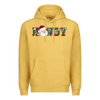 Antique Gold howdy santa Premium Hoodie - AdoDesignShop