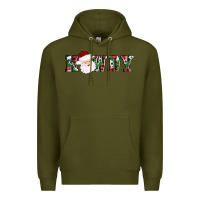 Army Green howdy santa Premium Hoodie - AdoDesignShop
