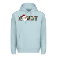 Blue Mist howdy santa Premium Hoodie - AdoDesignShop