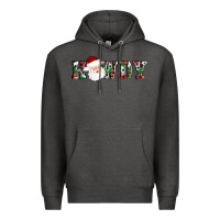 Charcoal Heather howdy santa Premium Hoodie - AdoDesignShop