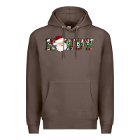 Coffee howdy santa Premium Hoodie - AdoDesignShop