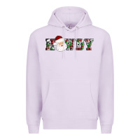 Lilac howdy santa Premium Hoodie - AdoDesignShop