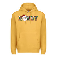 Mustard howdy santa Premium Hoodie - AdoDesignShop