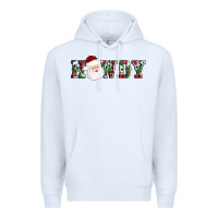 White howdy santa Premium Hoodie - AdoDesignShop