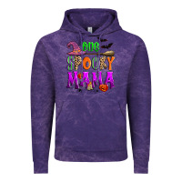 Cloud Purple one spooky mama Vintage Hoodie - Zillion Design Studio