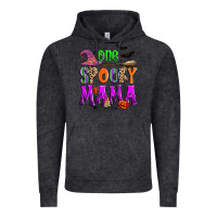 Vintage Black one spooky mama Vintage Hoodie - Zillion Design Studio