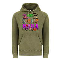 Vintage Olive one spooky mama Vintage Hoodie - Zillion Design Studio