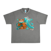 Tornado Winter Ice Skating Boots And Coffee Urban Heavy Tee - FaDigitalArtStudio