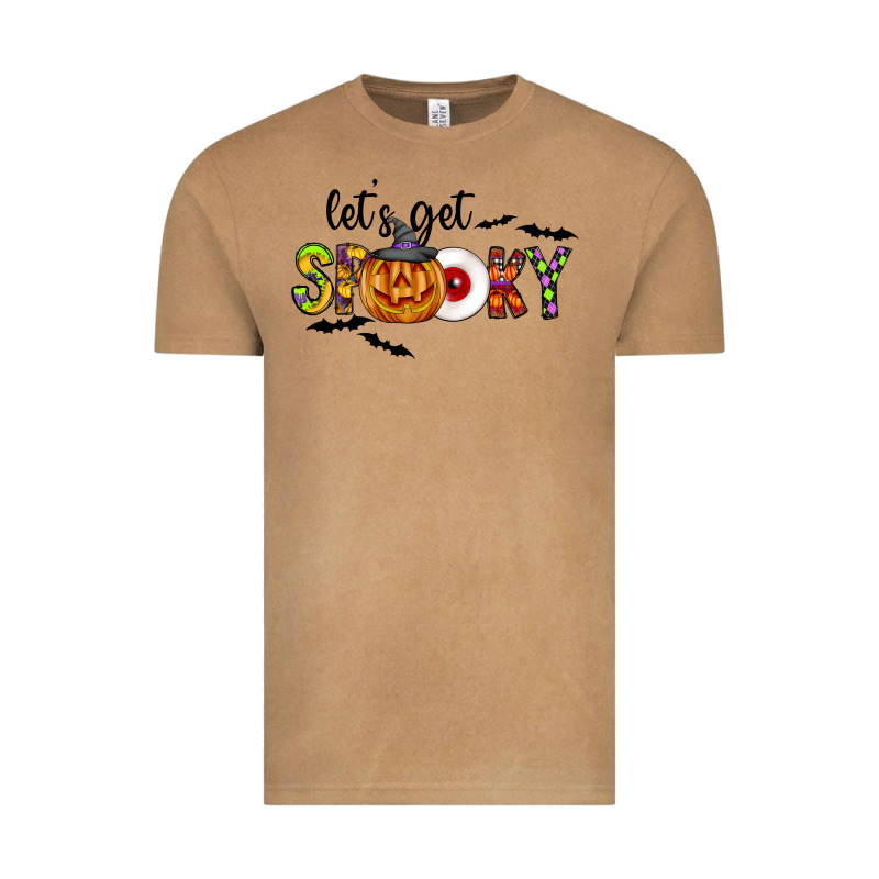 Let's Get Spooky Vintage Tee by CowhideDigitalArt | Teevron