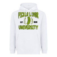 White pickle lover university Heavyweight Hoodie - MaliasSmallBusiness