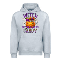 Heather Grey Witch Better Have My Candy Urban Hoodie - texasbilliewilder