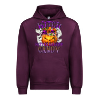 Mauve Wine Witch Better Have My Candy Urban Hoodie - texasbilliewilder