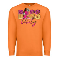 Carrot boss lady afro woman Premium Sweatshirt - NancyCooperArtShop