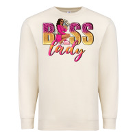 Sandshell boss lady afro woman Premium Sweatshirt - NancyCooperArtShop
