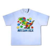 Grape Ice autism rex Urban Heavy Tee - BarkalooDesign