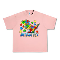 Salmon autism rex Urban Heavy Tee - BarkalooDesign