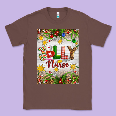 Christmas Jolly Nurse Classic Tee Designed By Artiststas