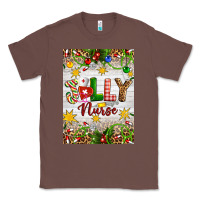 Chestnut Christmas Jolly Nurse Classic Tee - Artiststas