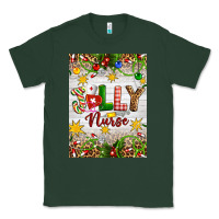 Sports Green Christmas Jolly Nurse Classic Tee - Artiststas