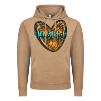 Vintage Coffee thankful pumpkin heart Vintage Hoodie - RanaPortraitStore