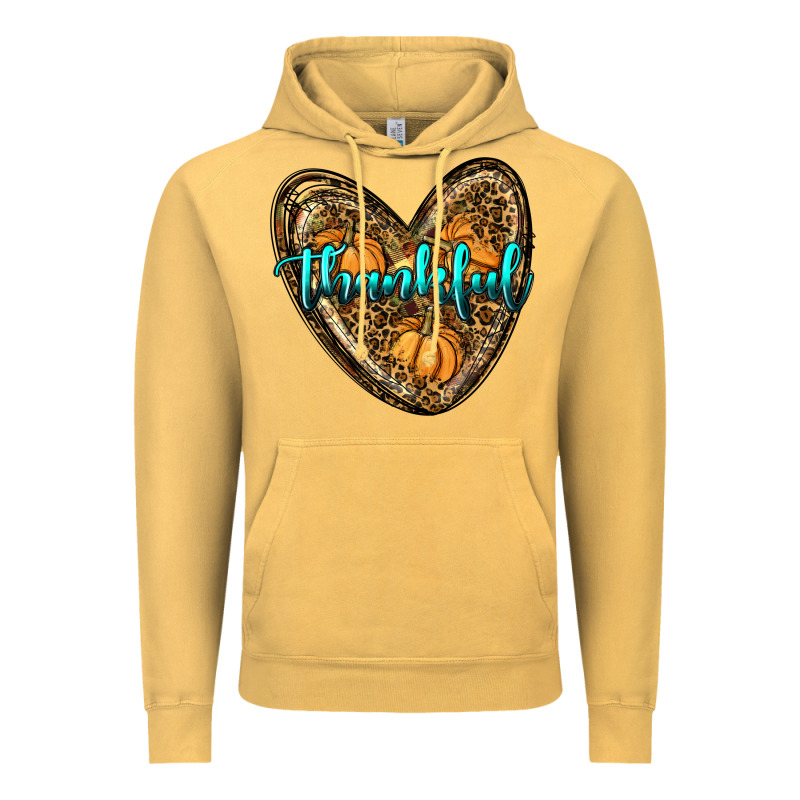 Thankful Pumpkin Heart Vintage Hoodie by RanaPortraitStore | Teevron