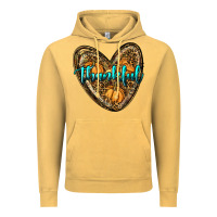 Vintage Mustard thankful pumpkin heart Vintage Hoodie - RanaPortraitStore