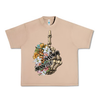 Burro sensitive savage skeleton middle finger Urban Heavy Tee - FaDigitalArtStudio