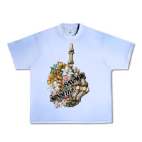 Grape Ice sensitive savage skeleton middle finger Urban Heavy Tee - FaDigitalArtStudio