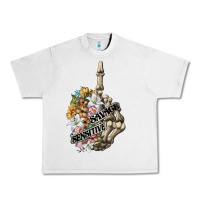 Lunar Rock sensitive savage skeleton middle finger Urban Heavy Tee - FaDigitalArtStudio