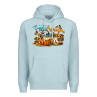 Blue Mist Cutest Pumpkin In The Patch Premium Hoodie - LillyAllenDesigns