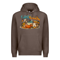 Coffee Cutest Pumpkin In The Patch Premium Hoodie - LillyAllenDesigns