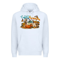 White Cutest Pumpkin In The Patch Premium Hoodie - LillyAllenDesigns