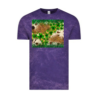 Cloud Purple St. Patrick's Day shamrock tumbler St. Patricks Vintage Tee - Neo Western