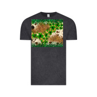 Vintage Black St. Patrick's Day shamrock tumbler St. Patricks Vintage Tee - Neo Western